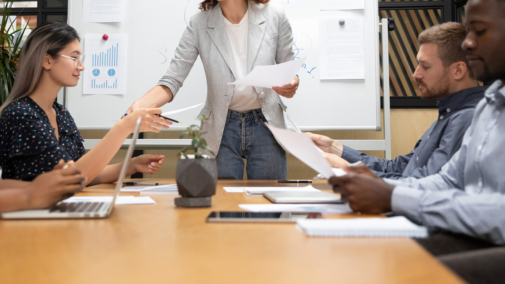 Équipe au travail