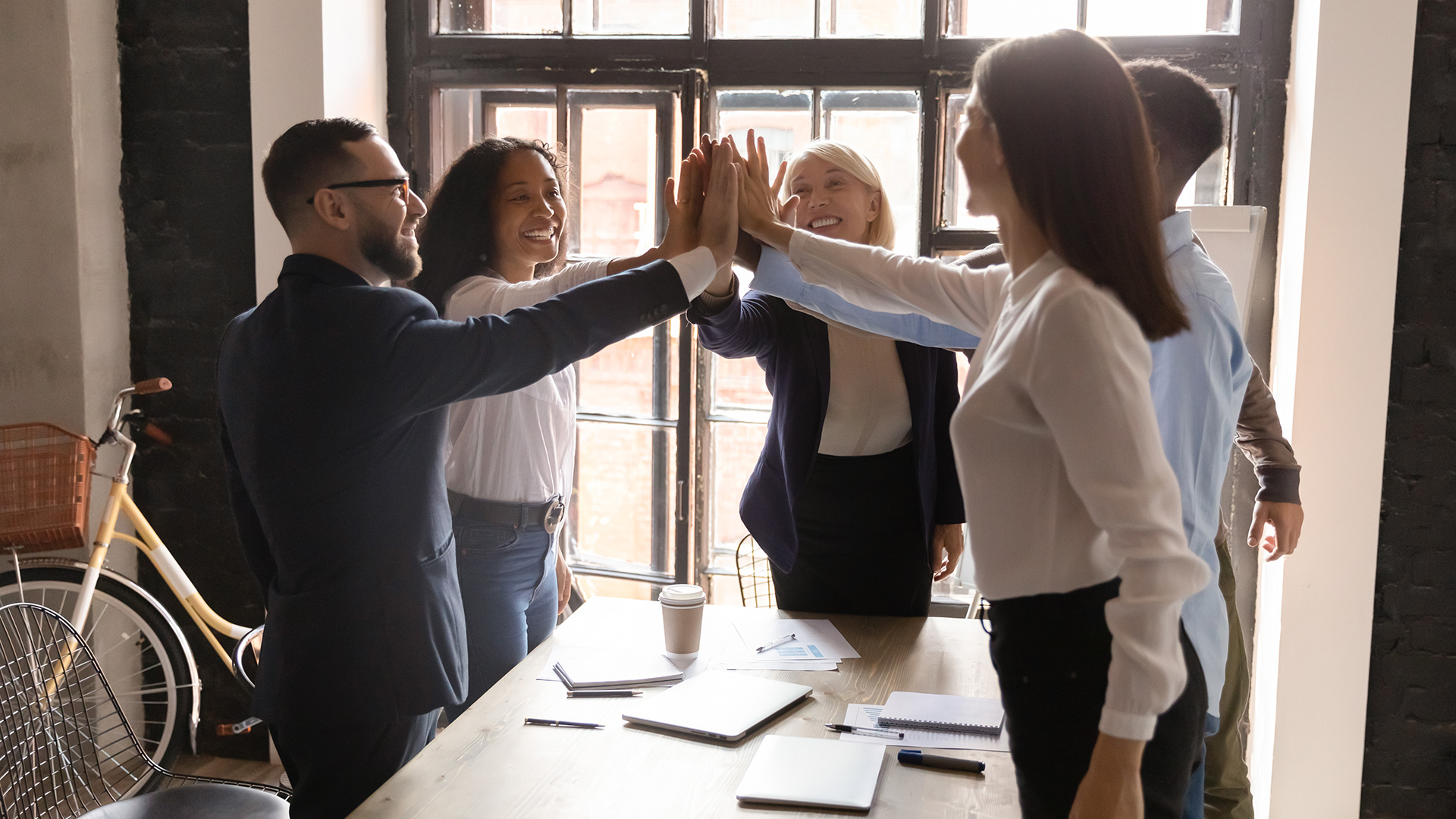 Manager avec son équipe