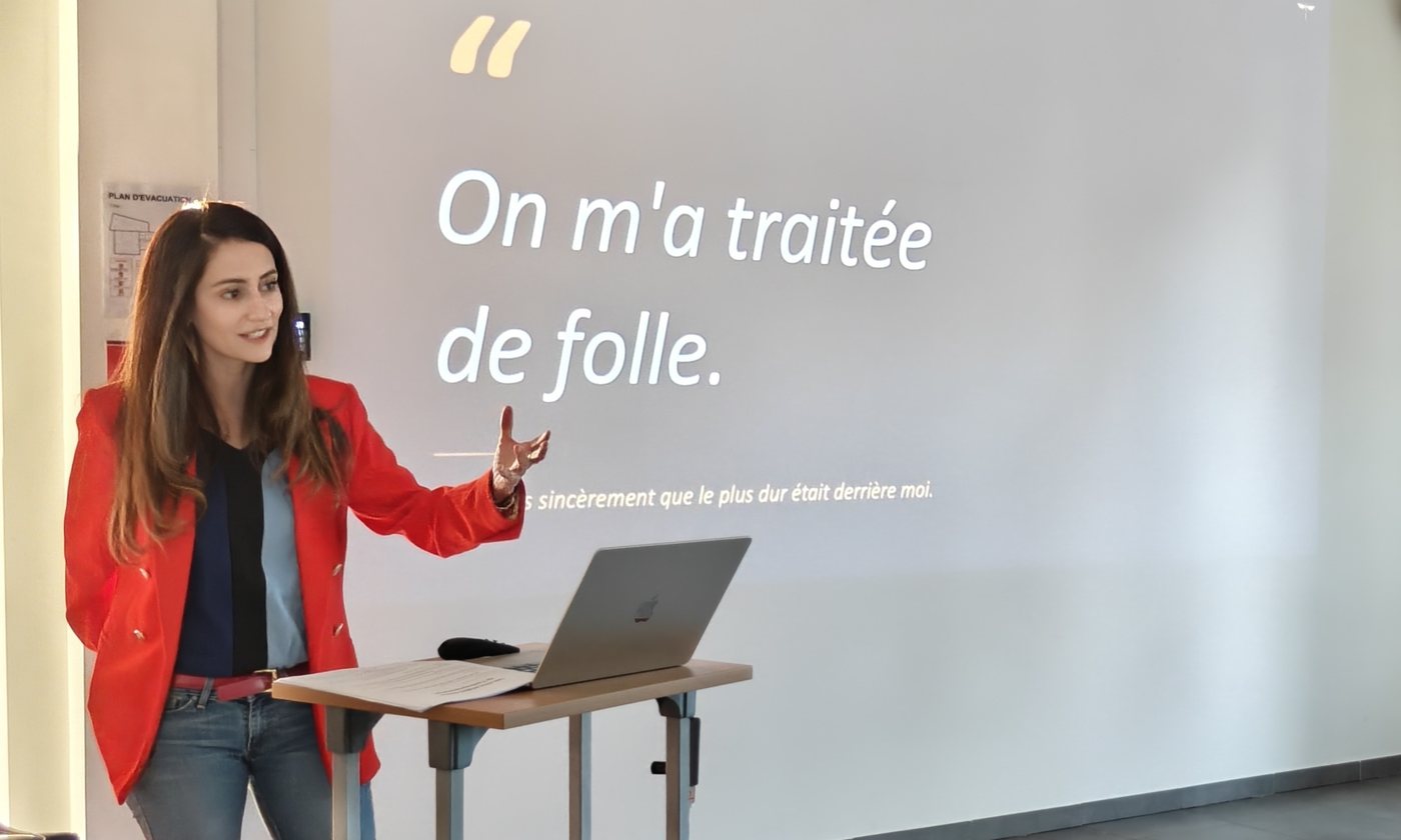 Myriam Laachari en conférence